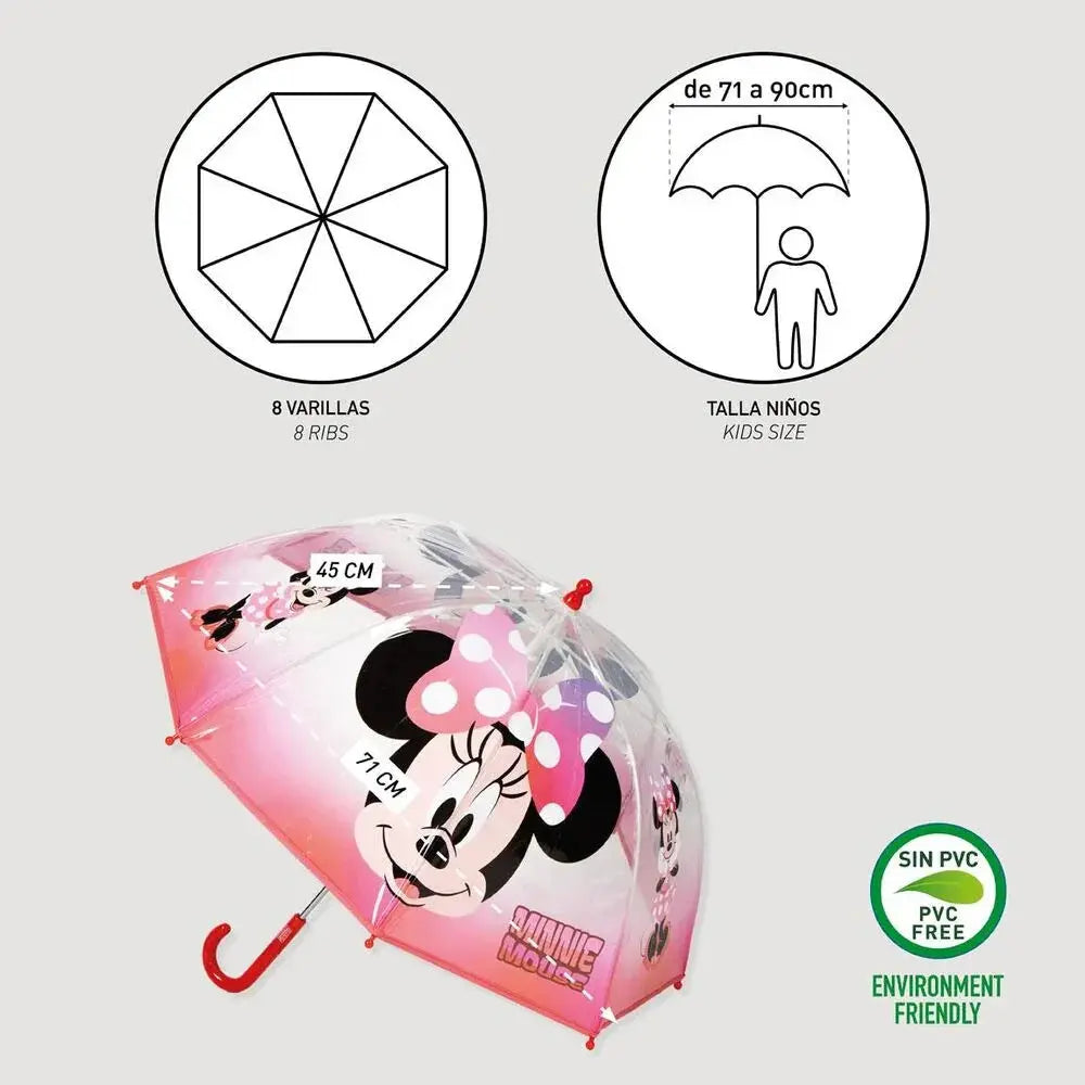 Disney Minnie manual bubble umbrella Nerdscape