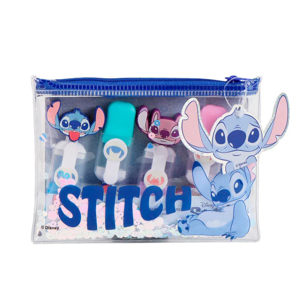 Disney Stitch set 4 underliners Nerdscape