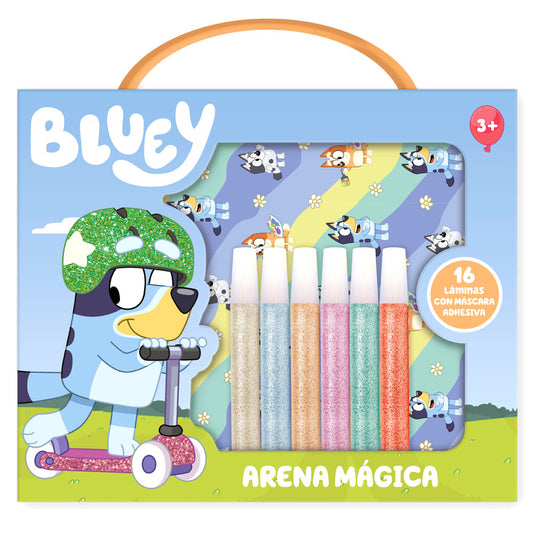 Bluey magic sand briefcase Nerdscape