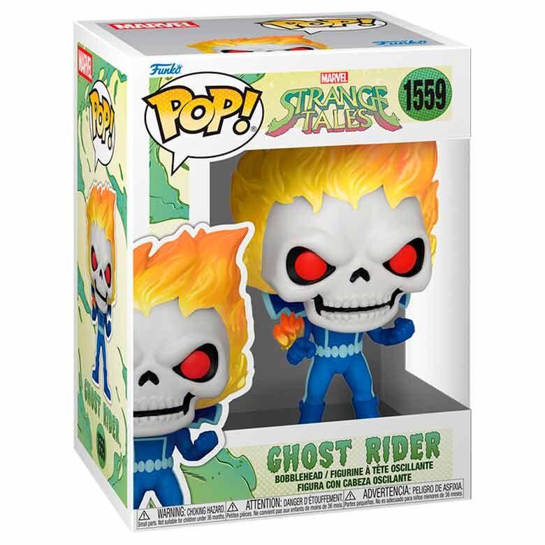 Funko Pop! Marvel Strange Tales Ghost Rider - Figura da Collezione Vinyl Nerdscape