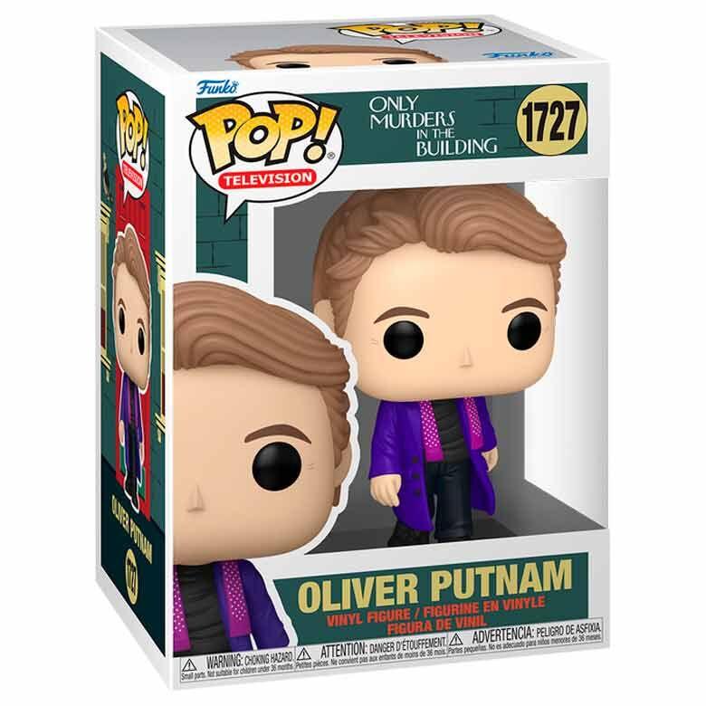 Funko Pop! Only Murders In the Building Oliver Putnam - Figura da Collezione Vinyl Nerdscape