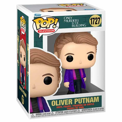 Funko Pop! Only Murders In the Building Oliver Putnam - Figura da Collezione Vinyl Nerdscape