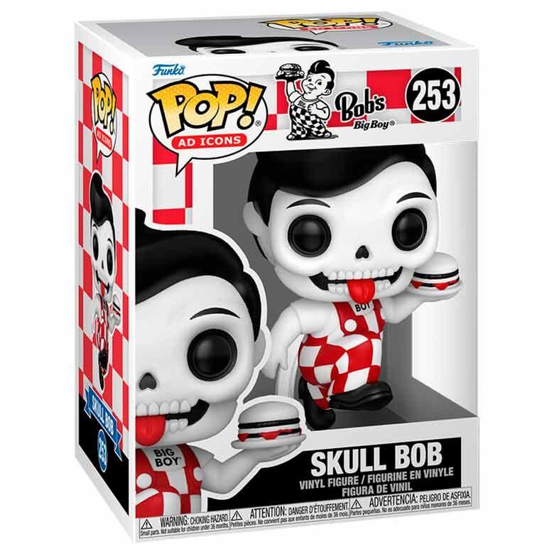 Funko Pop! Bob's Big Boy Skull Bob - Figura da Collezione Vinyl Nerdscape
