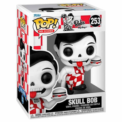 Funko Pop! Bob's Big Boy Skull Bob - Figura da Collezione Vinyl Nerdscape