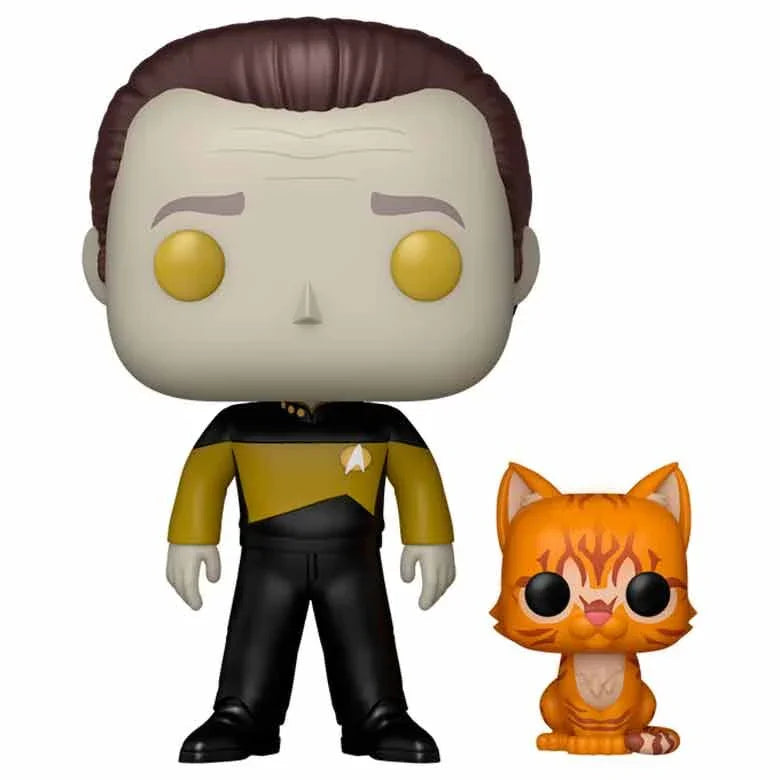 Funko Pop! Star Trek Data con Spot - Figura da Collezione Vinyl Nerdscape