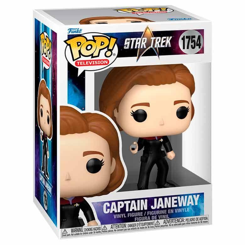 Funko Pop! Star Trek Captain Janeway - Figura da Collezione Vinyl Nerdscape