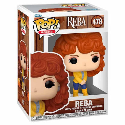 Funko Pop! Rocks Reba - Figura da Collezione Vinyl Nerdscape