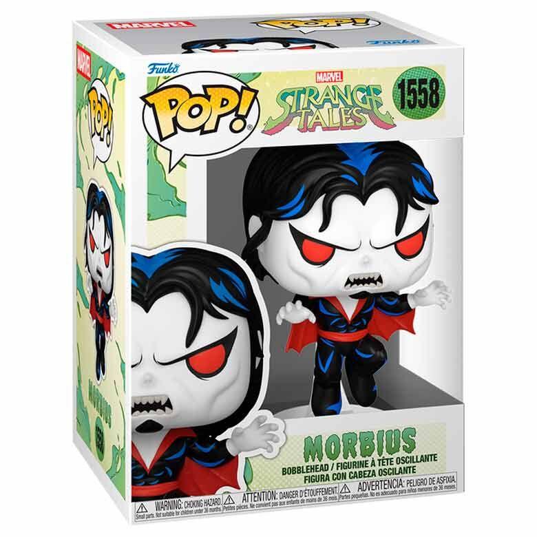 Funko Pop! Marvel Strange Tales Morbius - Figura da Collezione Vinyl Nerdscape