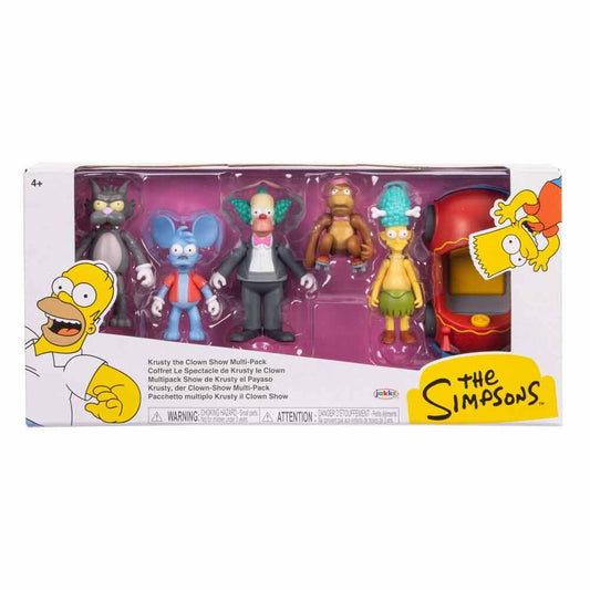 Coffret Les Simpson, 6 figurines de 7 cm