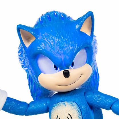 Sonic The Movie Sonic 3 Interactive Figura da Collezione 35cm - Nerdscape Nerdscape