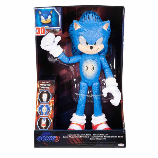 Sonic The Movie Sonic 3 Interactive Figura da Collezione 35cm - Nerdscape