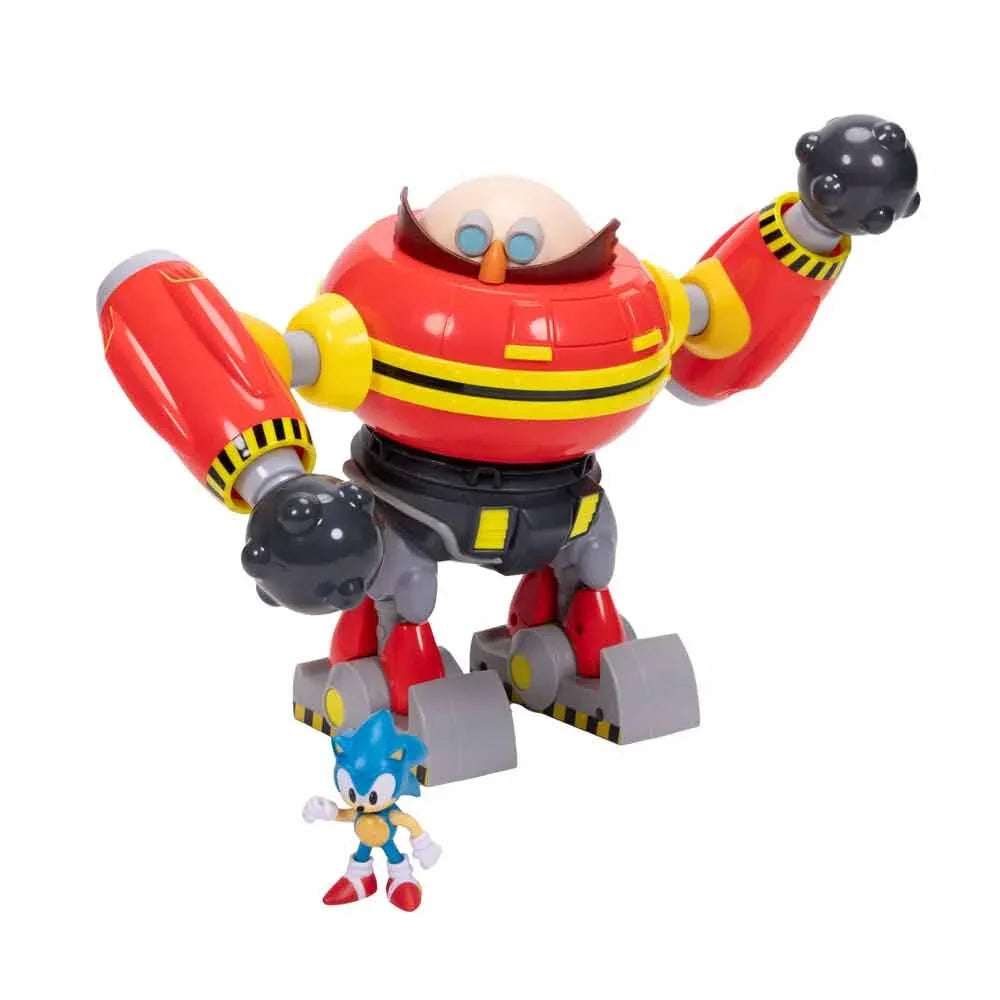 Sonic the Hedgehog Hammer Egg Robot playset Nerdscape