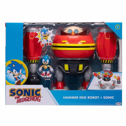 Sonic the Hedgehog Hammer Egg Robot playset Nerdscape