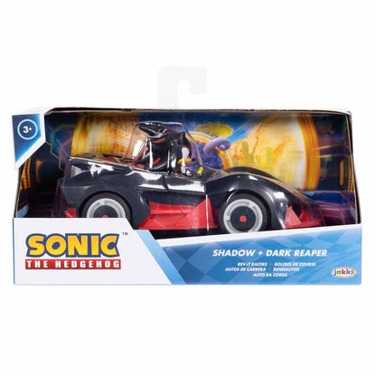Nerdscape Sonic the Hedgehog Veicolo con Figura da Collezione 7cm Nerdscape