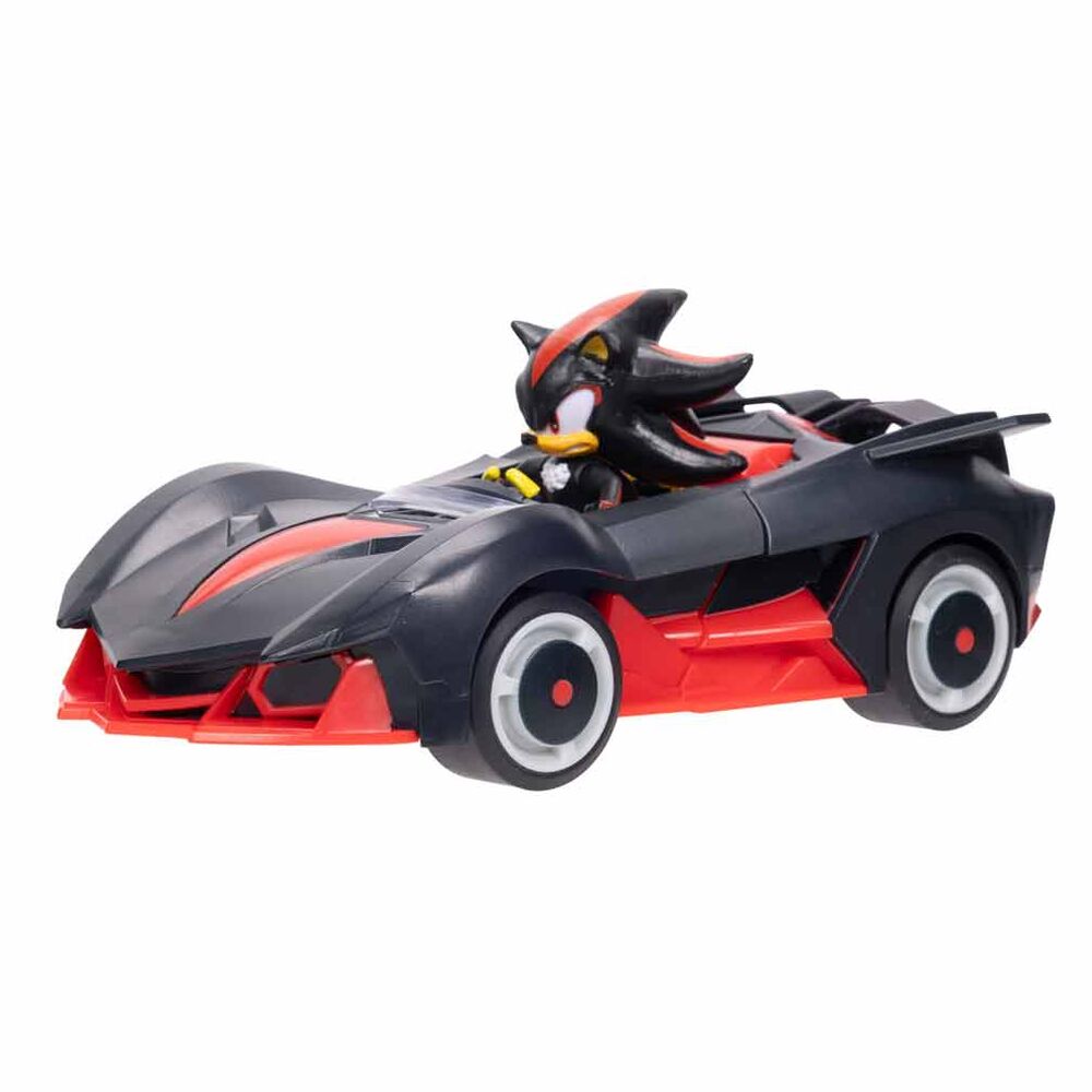 Nerdscape Sonic the Hedgehog Veicolo con Figura da Collezione 7cm Nerdscape