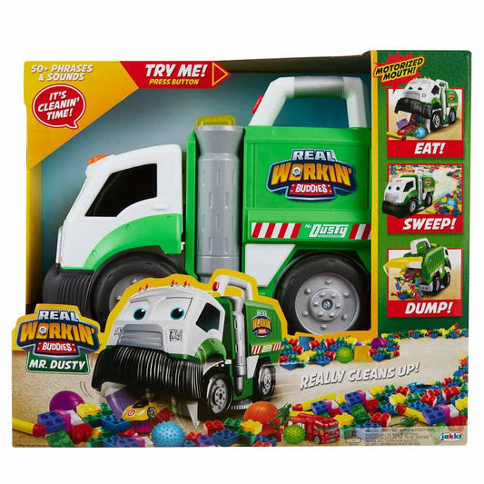 Mr Dusty Rubbish truck lights and sound Nerdscape