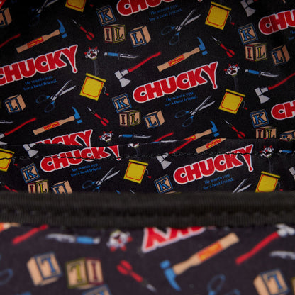 Loungefly Chucky backpack 26cm Nerdscape