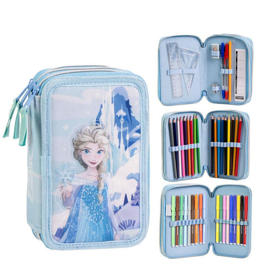 Disney Frozen triple pencil case
