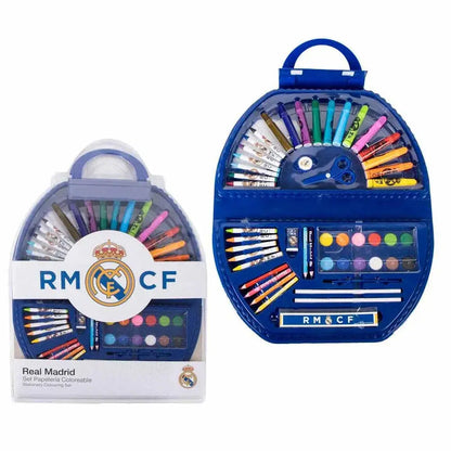 Real Madrid Colouring stationery set 50pcs Nerdscape