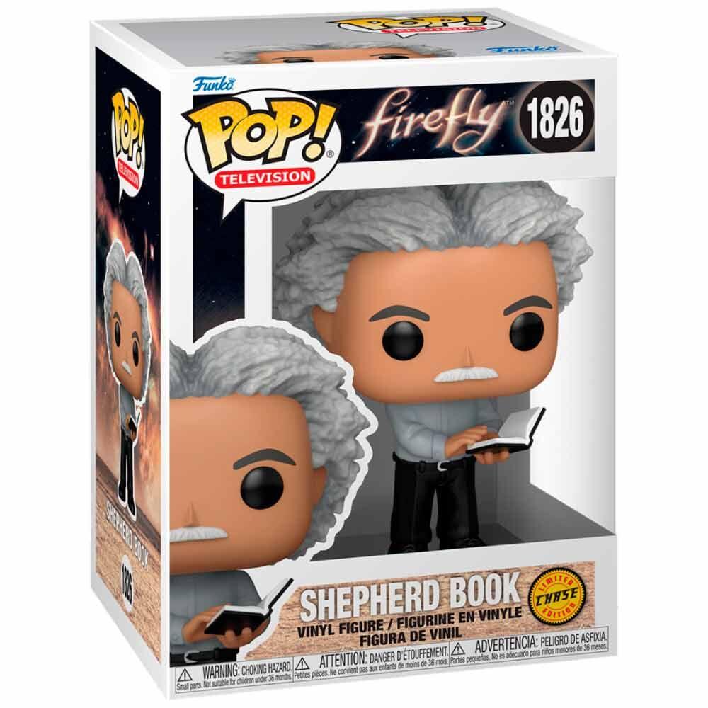Funko Pop! Firefly Shepherd Book 5 + 1 Chase - Figura da Collezione Vinyl Nerdscape