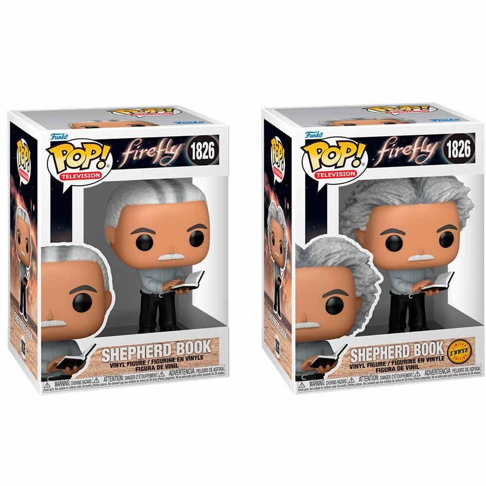 Funko Pop! Firefly Shepherd Book 5 + 1 Chase - Figura da Collezione Vinyl Nerdscape