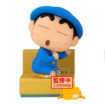 Crayon Shinchan Nakayoshi Memories Let's Go To Kindergarten Shinnosuke figure 10cm