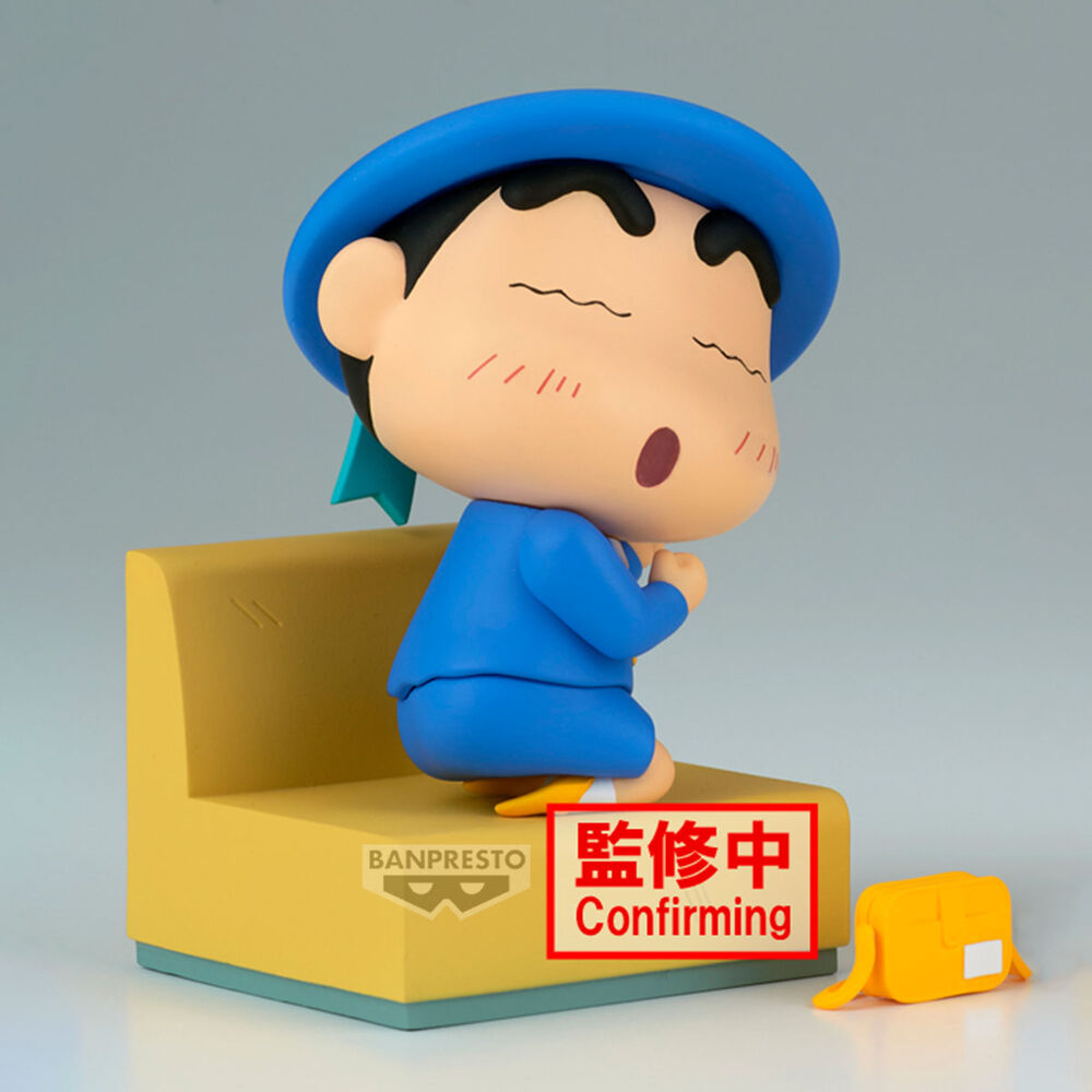 Crayon Shinchan Nakayoshi Memories Let's Go To Kindergarten Shinnosuke figure 10cm