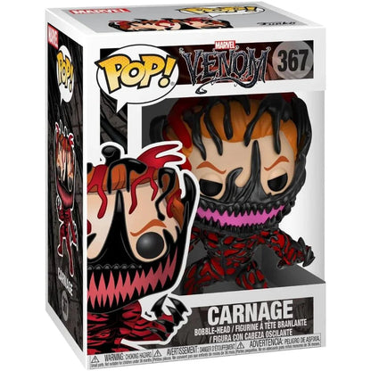 POP figure Marvel Venom  Carnage Cletus Kasady Nerdscape