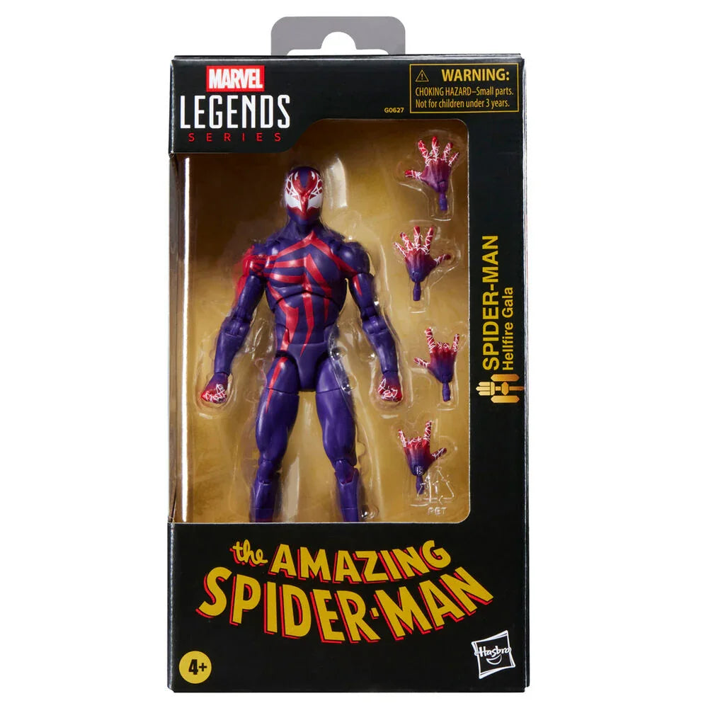 Marvel Legends Spider-Man Hellfire Gala Figura da Collezione - Nerdscape Nerdscape