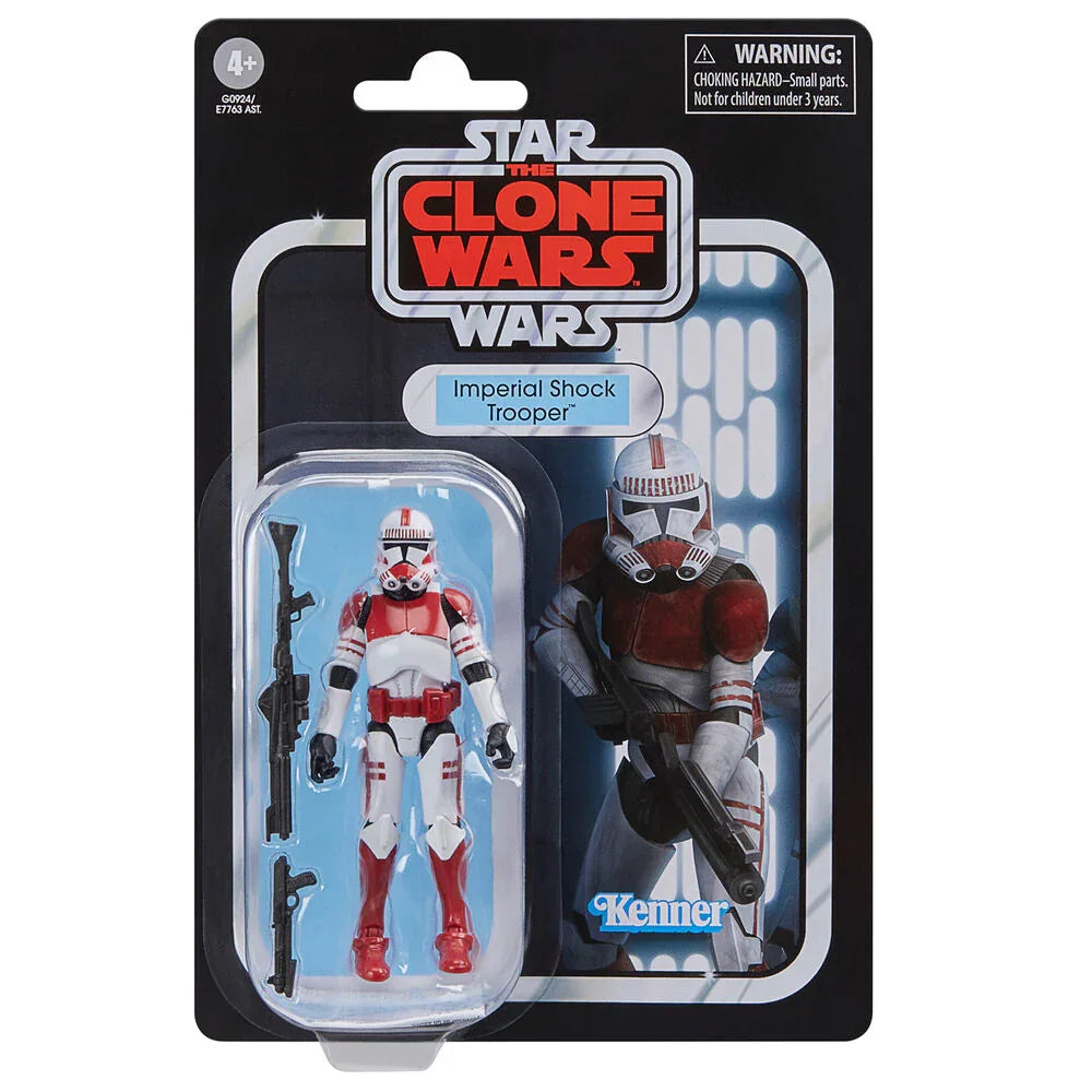Star Wars Imperial Shock Trooper The Clone Wars - Figura da Collezione - Nerdscape Nerdscape