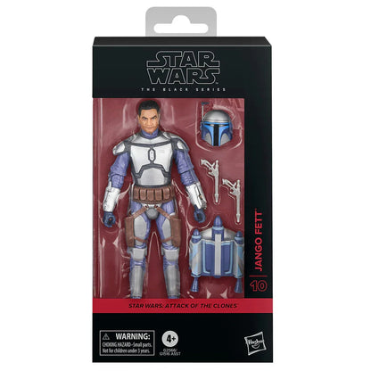 Star Wars The Black Series Jango Fett Attack of the Clones Figura da Collezione - Nerdscape Nerdscape