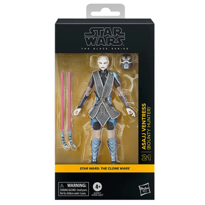 Star Wars The Black Series Asajj Ventress Attack of the Clones Figura da Collezione - Nerdscape Nerdscape
