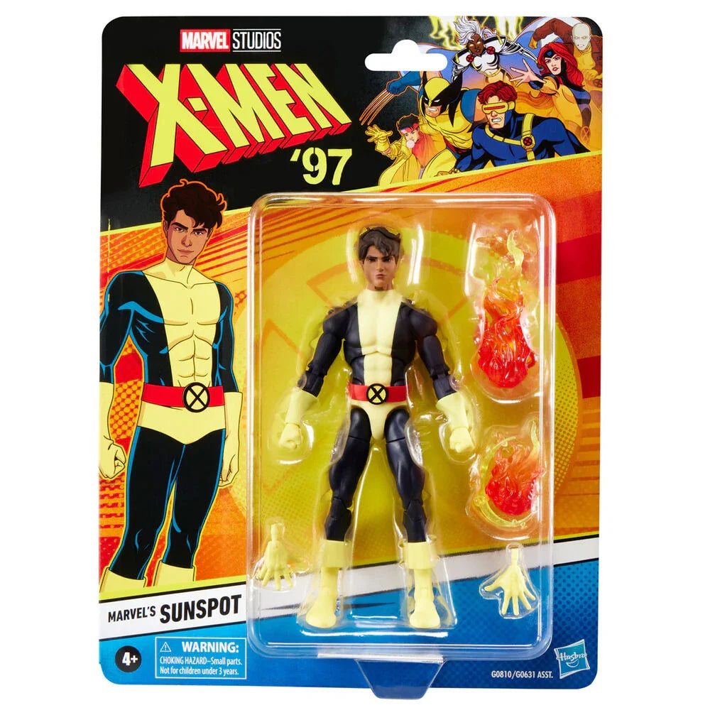Marvel Legends Sunspot X-Men '97 Figura da Collezione - Nerdscape Nerdscape