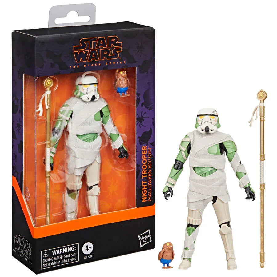 Star Wars The Black Series Night Trooper Halloween Edition Figura da Collezione - Nerdscape Nerdscape