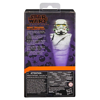 Star Wars The Black Series Night Trooper Halloween Edition Figura da Collezione - Nerdscape Nerdscape