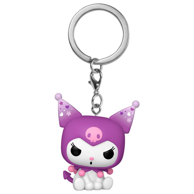 Porte-clés Pocket POP Hello Kitty 20e anniversaire Kuromi Grumpy