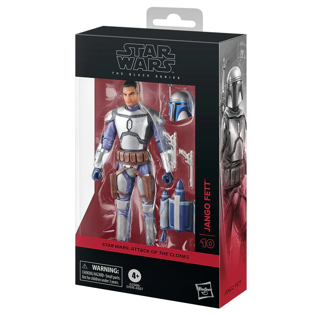 Star Wars The Black Series Jango Fett Attack of the Clones Figura da Collezione - Nerdscape Nerdscape