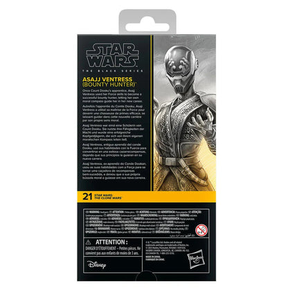 Star Wars The Black Series Asajj Ventress Attack of the Clones Figura da Collezione - Nerdscape Nerdscape