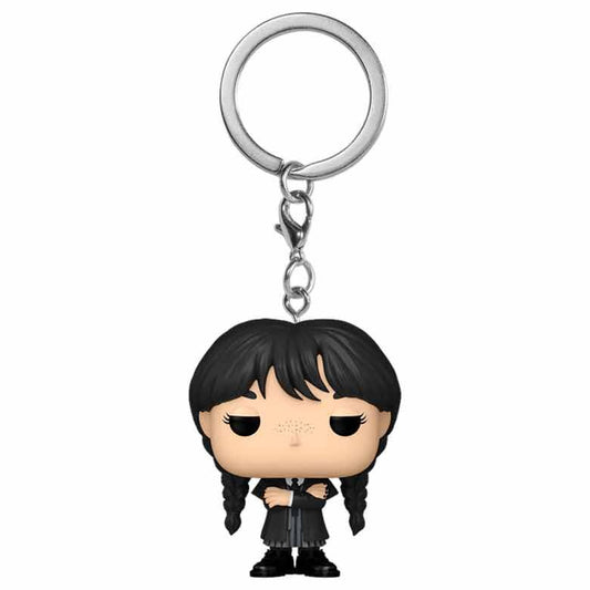 Pocket POP Keychain Wednesday - Wednesday Addams