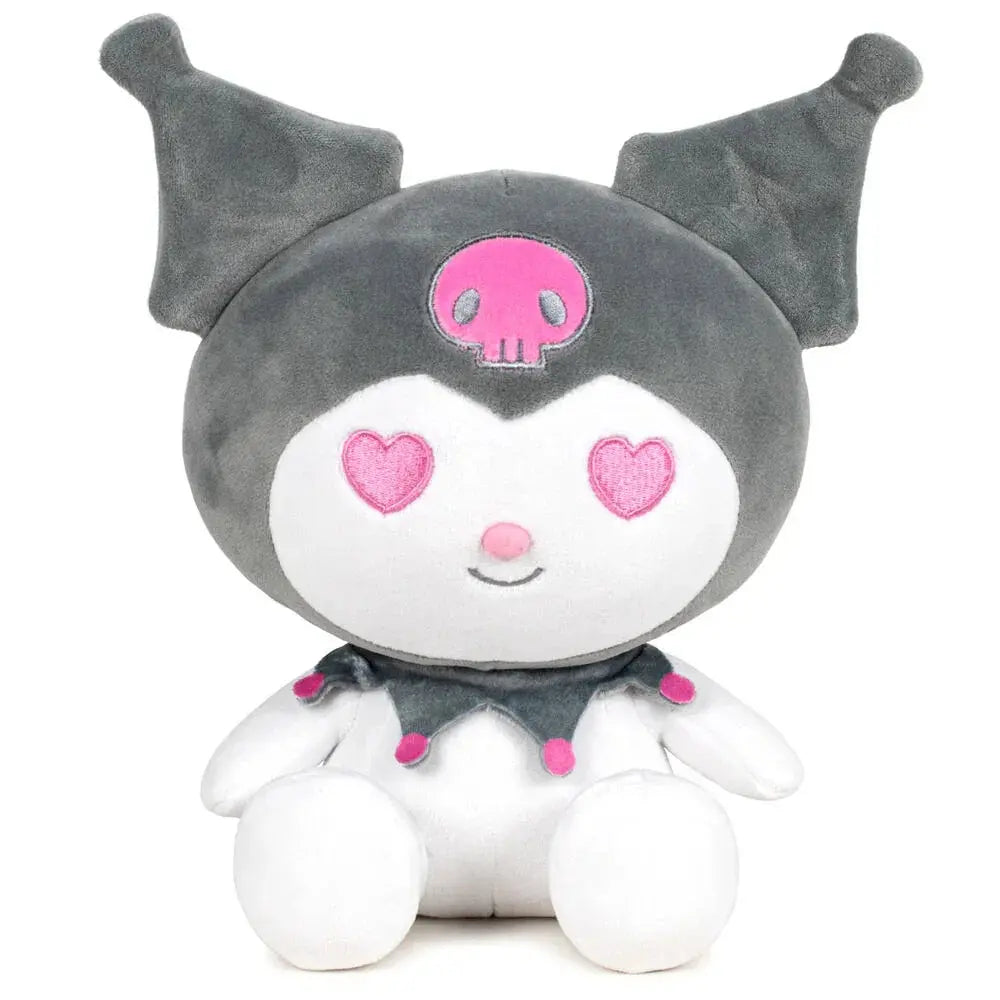 Hello Kitty Kuromi Grey plush toy 22cm Nerdscape