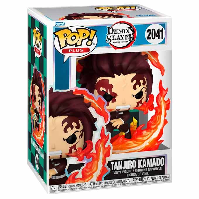 Funko Pop! Demon Slayer Kimetsu no Yaiba Tanjiro Kamado - Figura da Collezione Vinyl Nerdscape