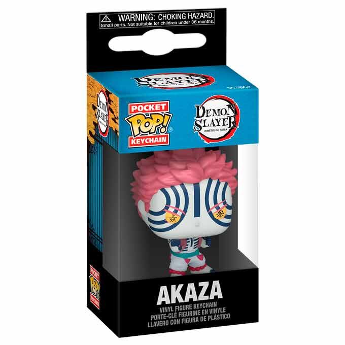 Funko Pop! Demon Slayer Kimetsu no Yaiba Akaza - Figura da Collezione Vinyl Nerdscape