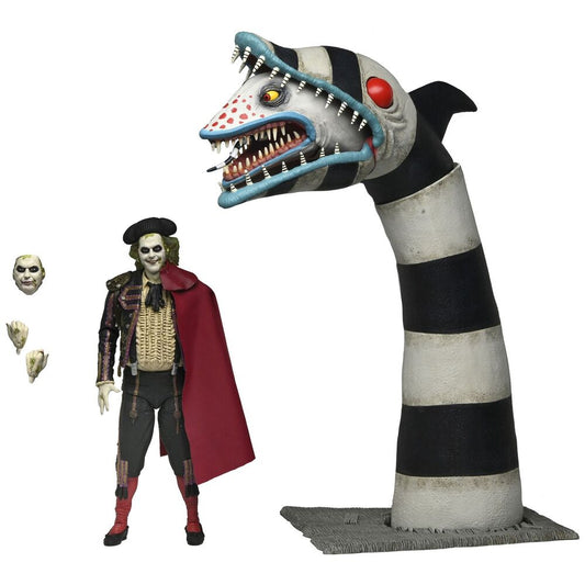 Beetlejuice 2 Matador Beetlejuice &amp; Sandworm Ultimate figures