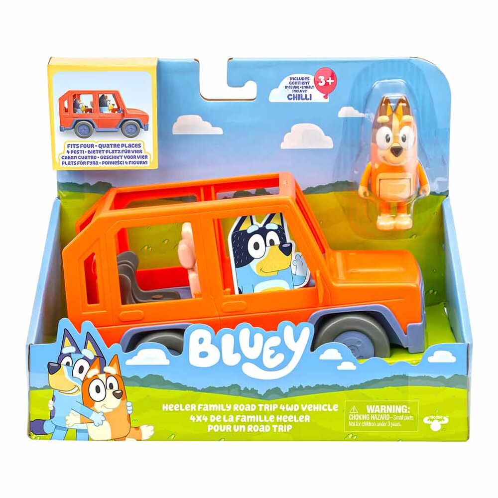 Bluey 4x4 Family Car Nerdscape