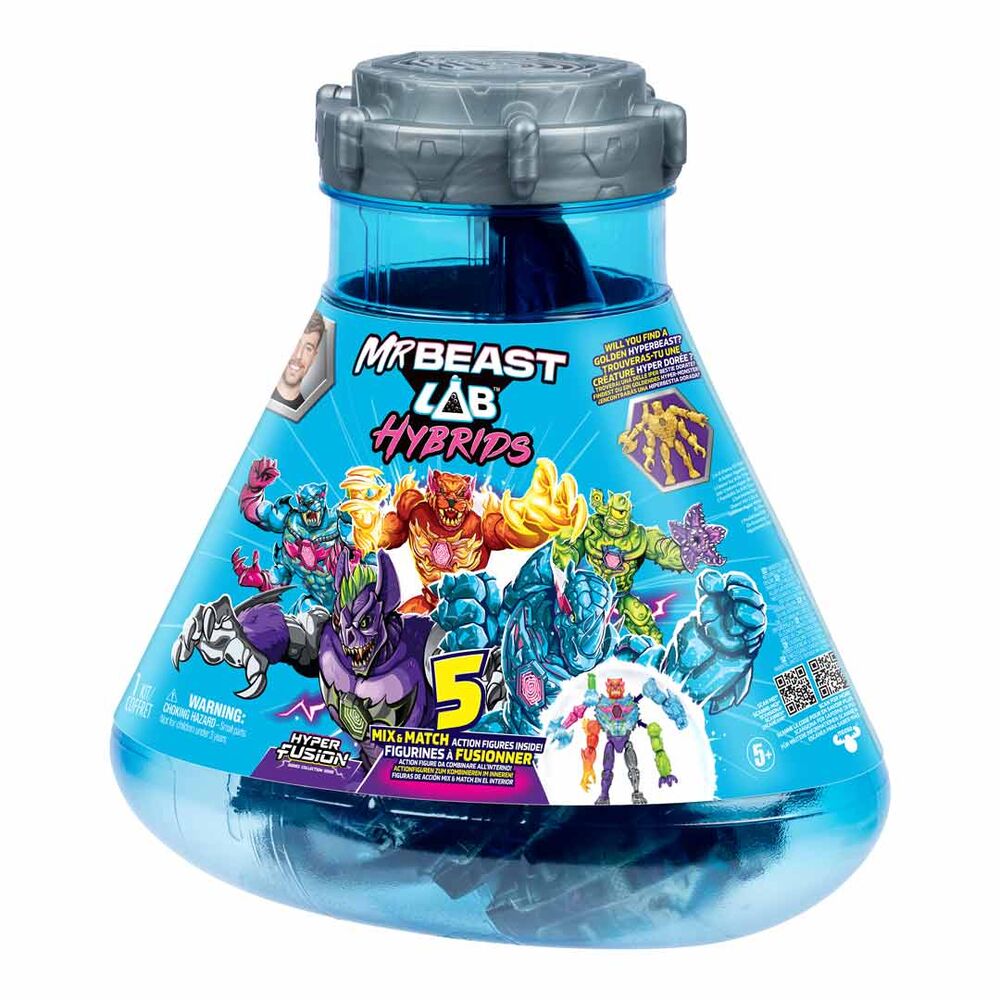 Figurines hybrides de Mr. Beast Lab