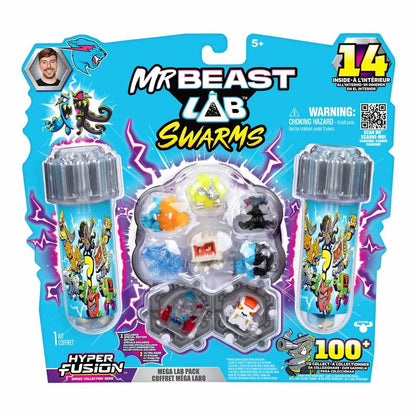 Mr Beast Lab Swarms 3-Pack Figura da Collezione - Nerdscape Nerdscape