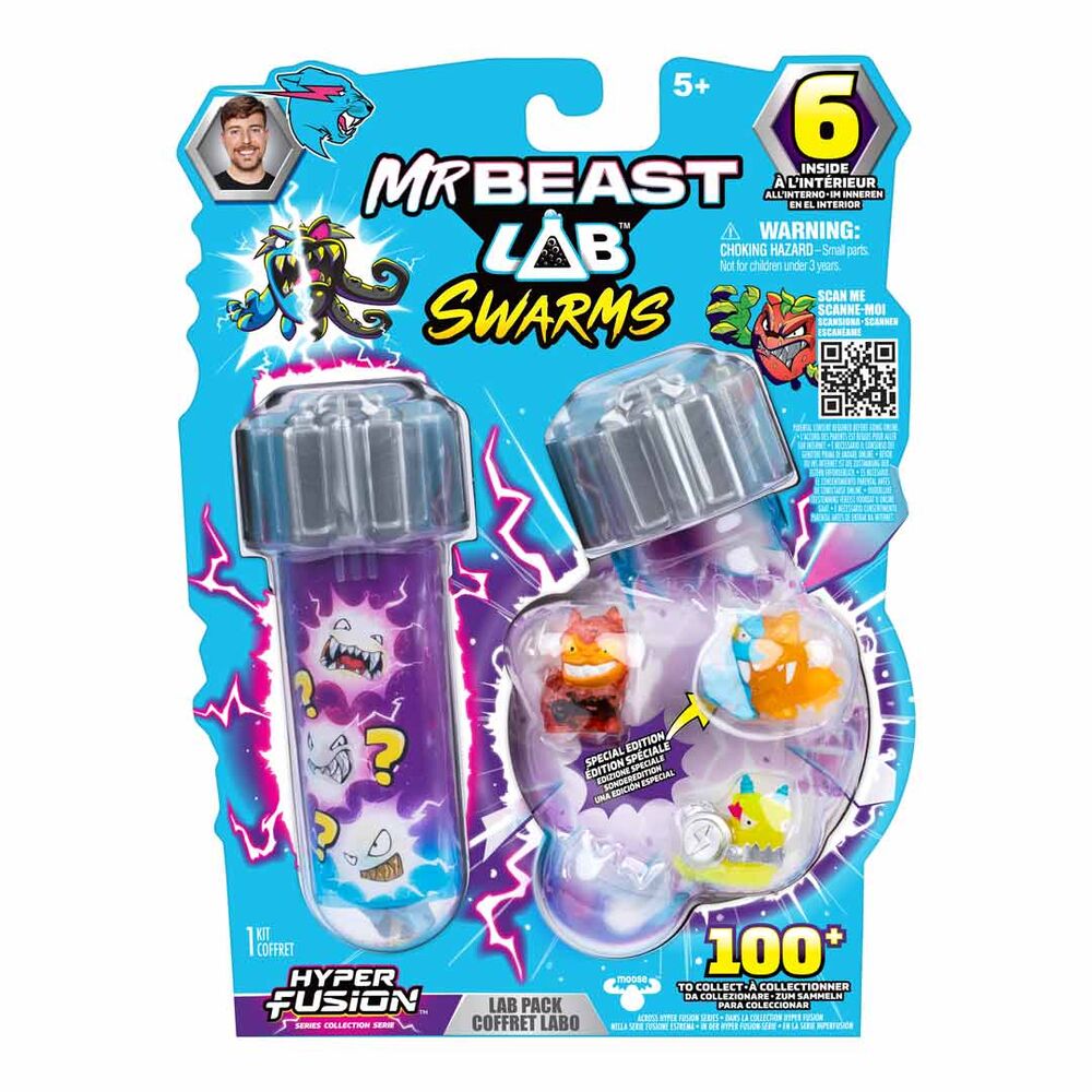 Mr Beast Lab Swarms 3-Pack Figura da Collezione - Nerdscape Nerdscape