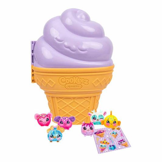 Cookeez Makery Ice Cream set + 6 plush toys
