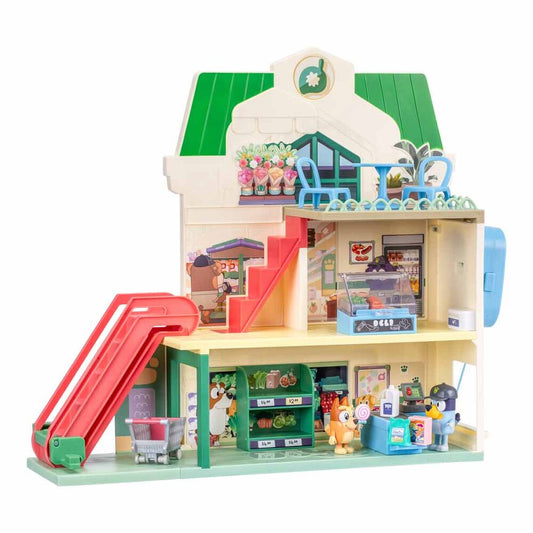 Coffret de jeu Supermarché Bluey + figurines