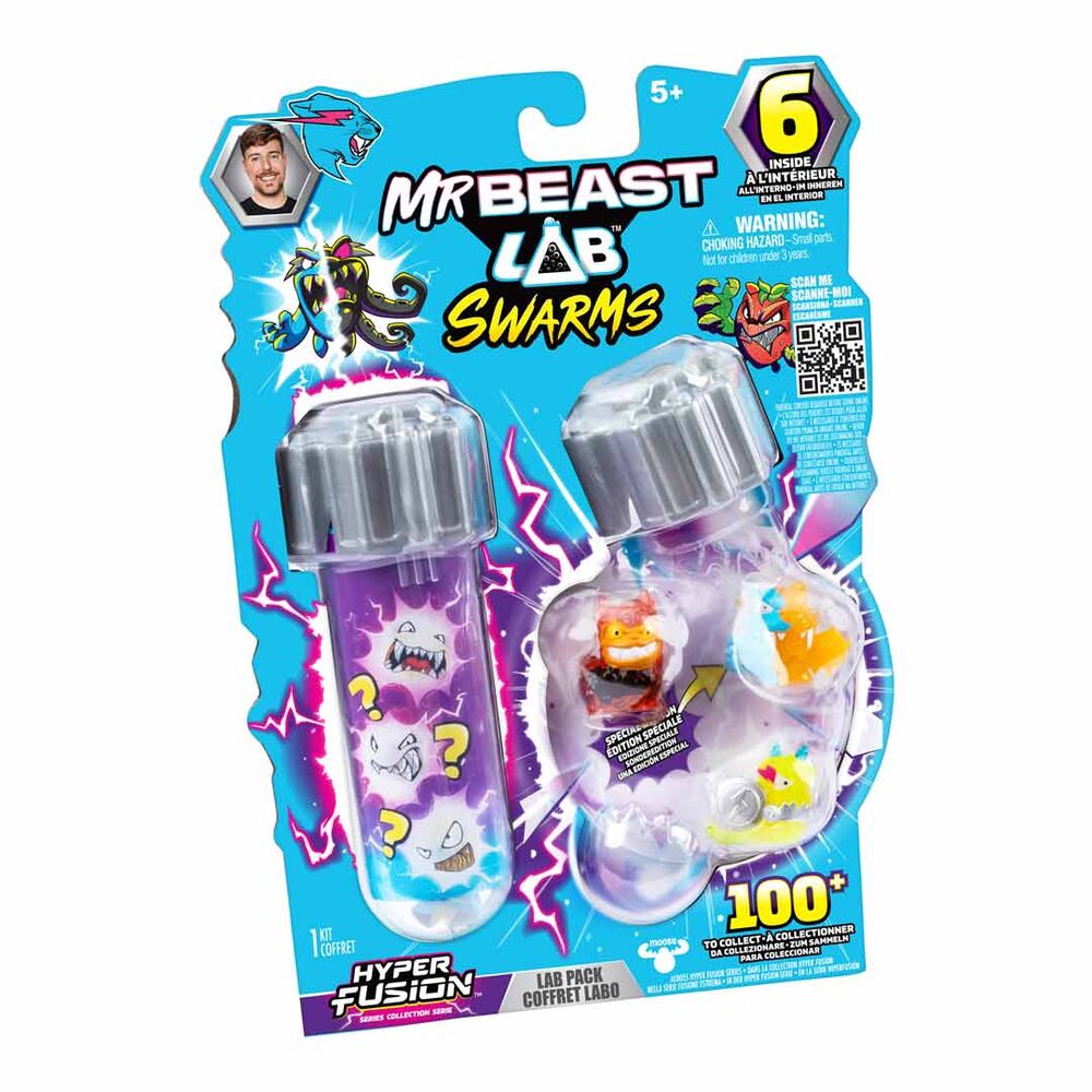 Mr Beast Lab Swarms 3-Pack Figura da Collezione - Nerdscape Nerdscape